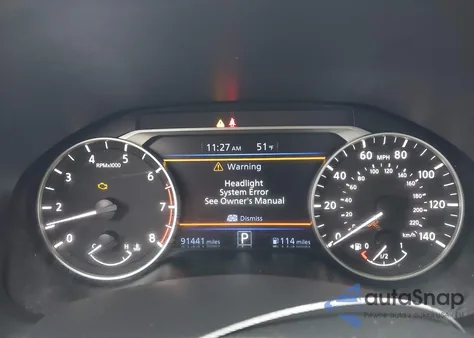 2021 Nissan Altima Sv Fwd from USA, damaged, VIN 1N4BL4DV8MN417832